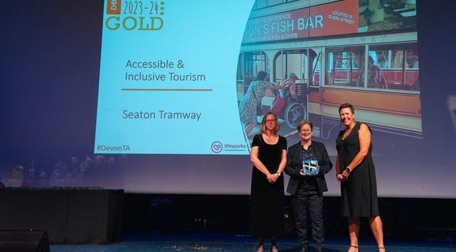 Seaton Tramway scoop four awards at Devon Tourism Awards