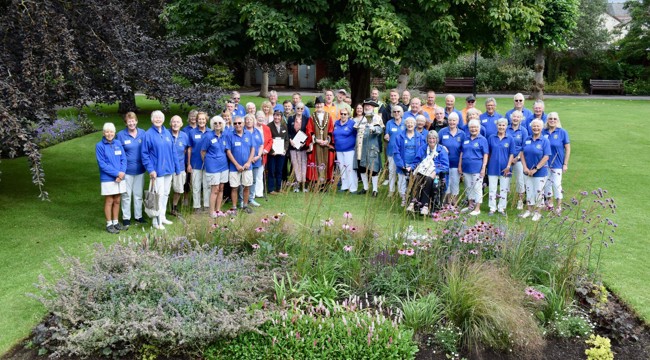 Volunteers And Staff From Exmouth In Bloom, Exmouth Town Council, And East Devon District Council
