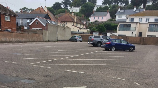 Council to resurface Budleigh car park with innovative plastic waste material