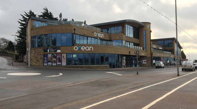 The Ocean building in Exmouth