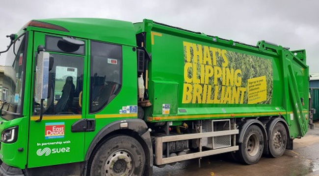 East Devon to resume its Green Waste collection service on 11 May 2020