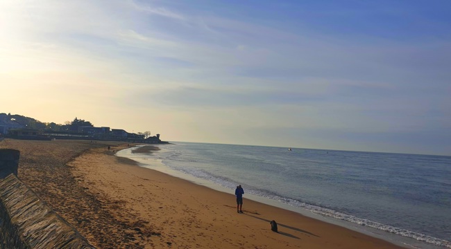 Exmouth seafront
