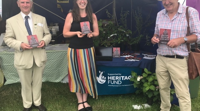 Today at Devon County Show, East Devon District Council launched a new, free publication called “The ‘plant hunters’ guide to the Devon Veitch Legacy”.