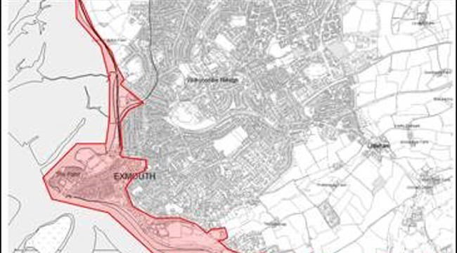 Map of Exmouth 
