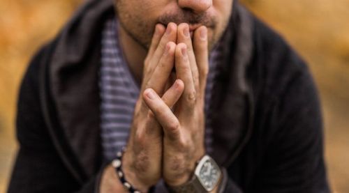 Close up of person thinking - Photo by Nathan Dumlao on Unsplash