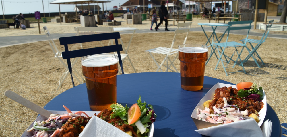 Food and drink at Queen's Drive Space