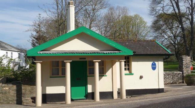 The Old Toll House in Sidmouth after being newly renovated 