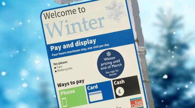 Winter parking deal 