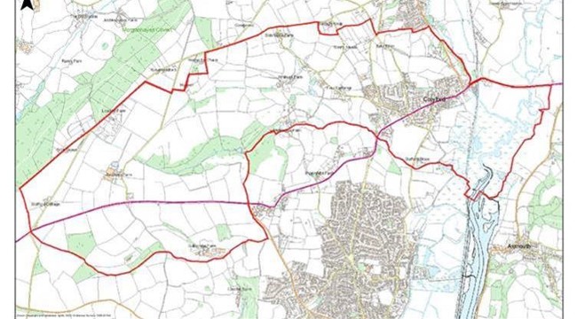 Colyford boundary 