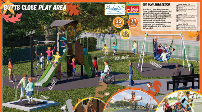 Illustration of the revamped play area