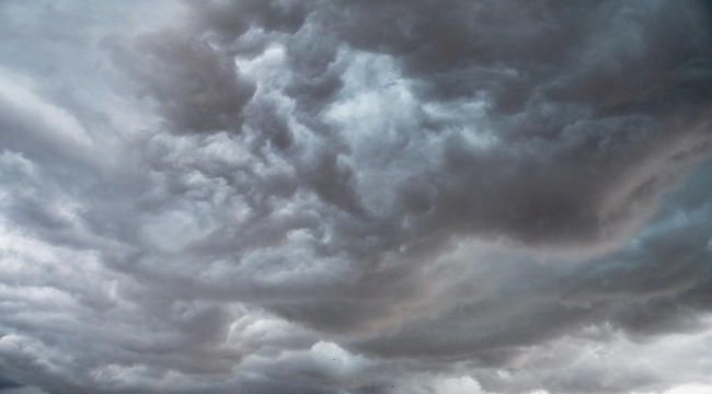 A stormy sky