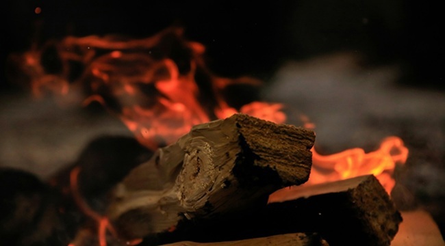 Open fire