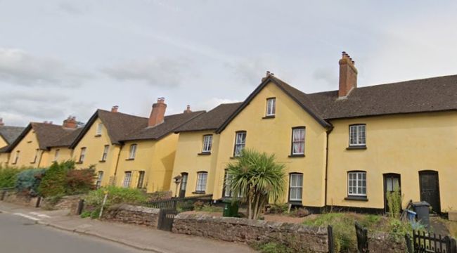 Google Streetview of a street in Broadclyst