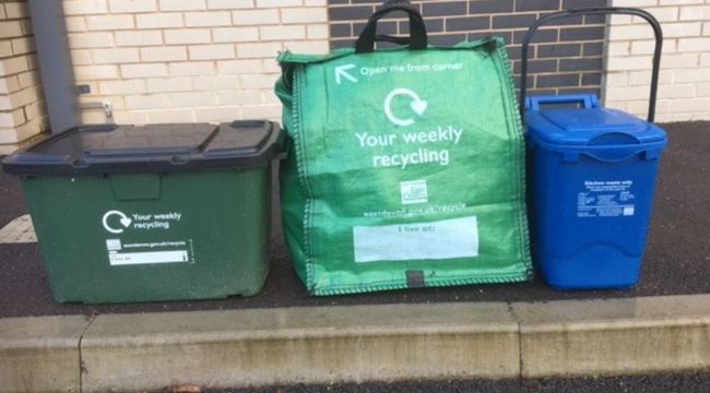 Recycling and waste containers