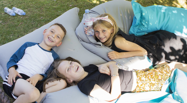 Photo of children smiling