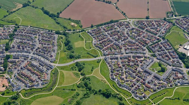 Aerial view of Cranbrook