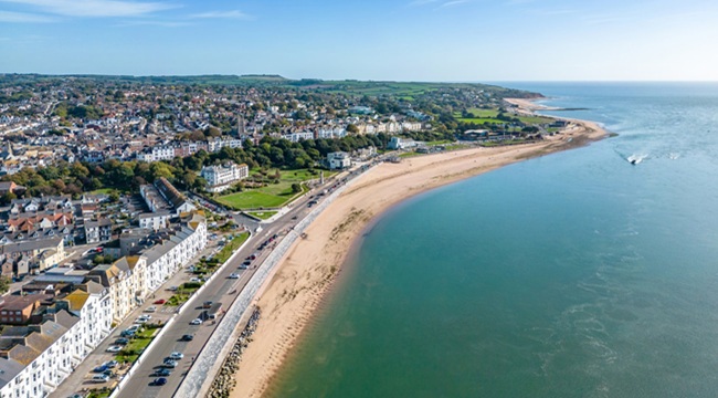Exmouth seafront