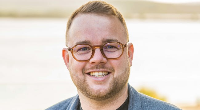 Photo of Councillor Dan Ledger, EDDC's Portfolio Holder for Sustainable Homes and Communities